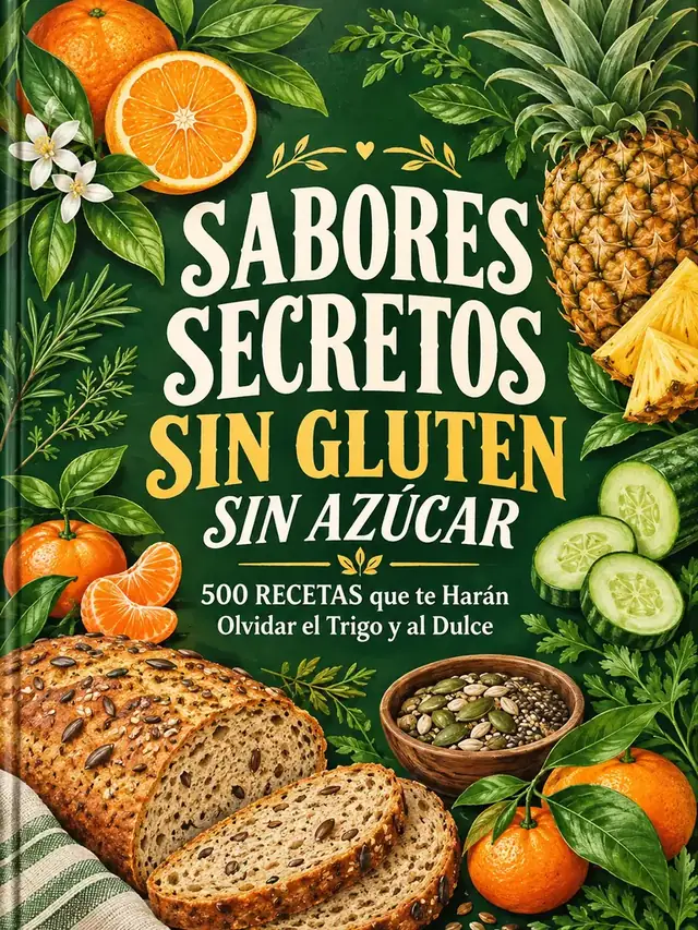 Sabores Secretos, 500 recetas sin gluten y sin azúcar